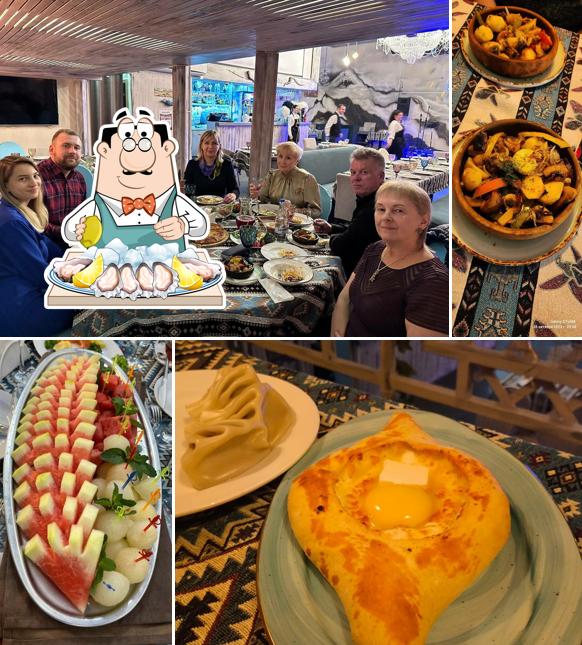 Устрицы в "Хванчкара"