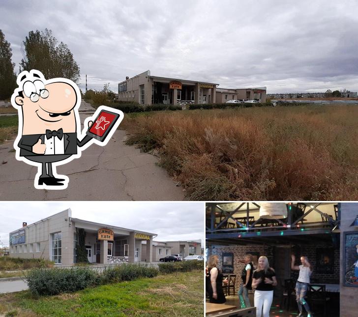 Внешнее оформление "CAMEL, кафе"