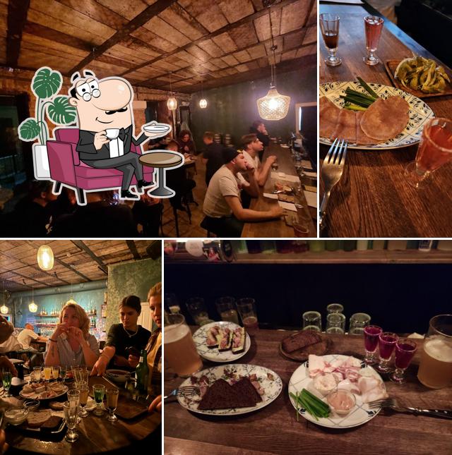 Интерьер "Икра и Водки"