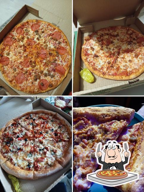 Закажите разные варианты пиццы