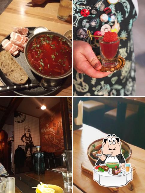 Китайский кисло-острый суп в "The Rocket"