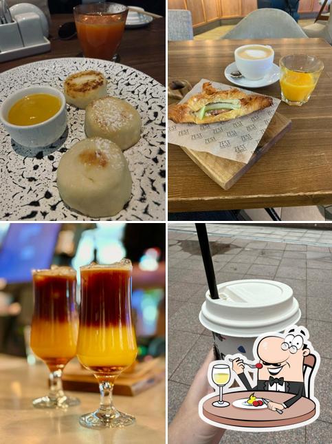 Крем-брюле в "Zest Coffee & Wine"