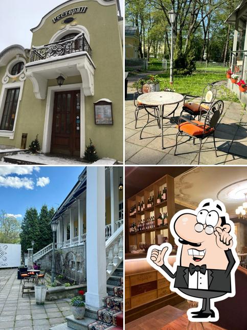 Посмотрите на внутренний интерьер "Джакомо"