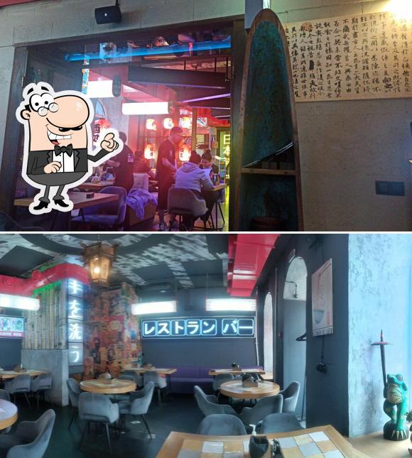 Интерьер "UMAMI (паназиатской кухни)"