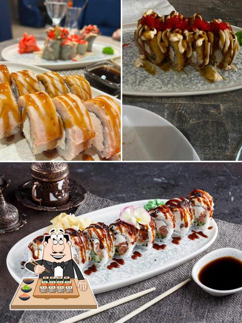 Отведайте разные сеты суши