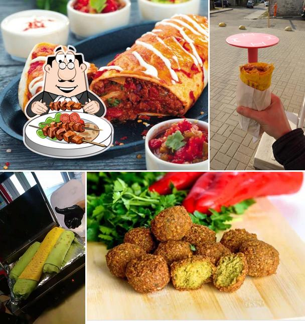 Еда в "Донер Амир"