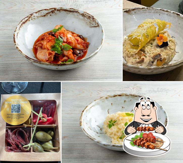 Блюда в "Valdo"