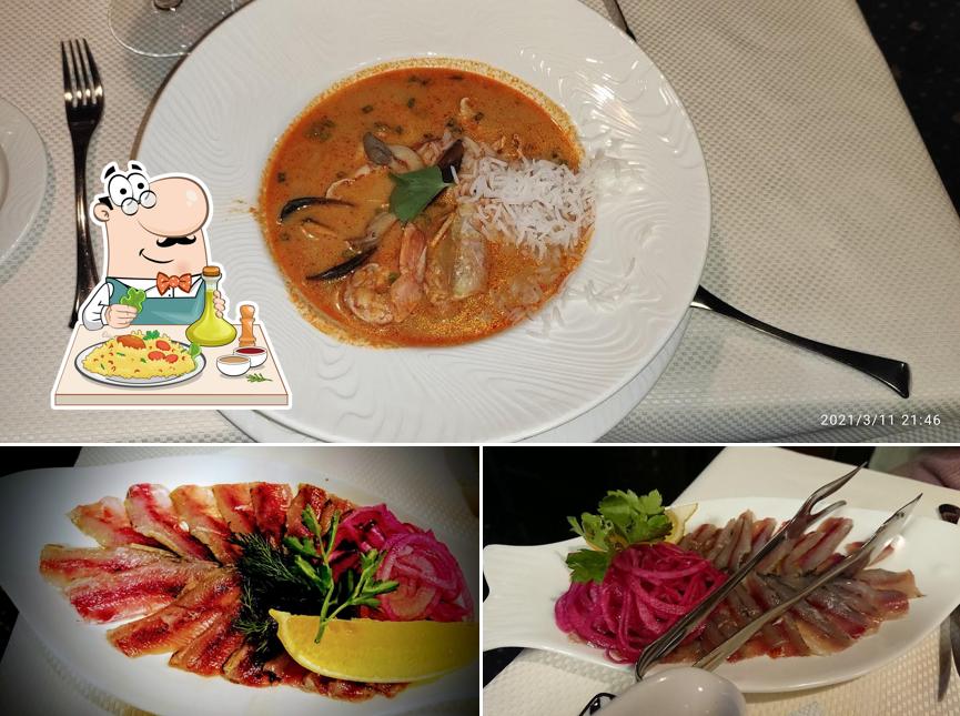 Еда в "Рыбном ресторане «Посейдон»"