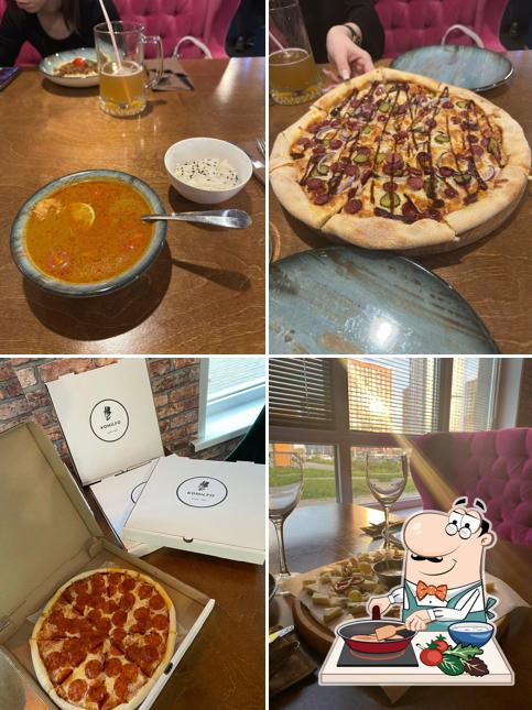 Курица с соусом карри в "Komilfo"