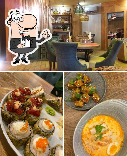 Посмотрите на внутренний интерьер "Шикари"