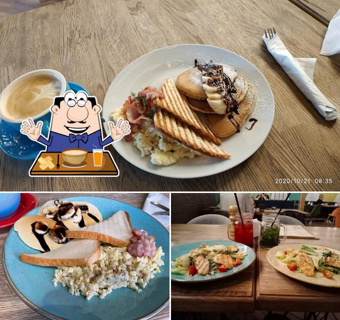 Еда в "Кафе Lights cafe"