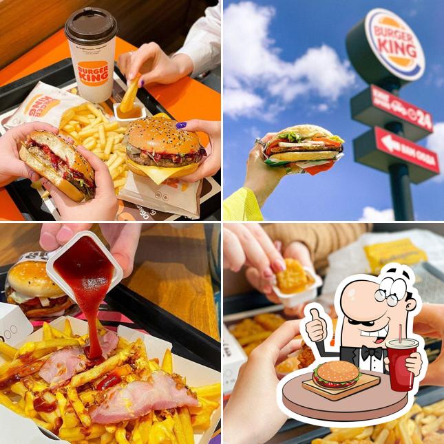 Гамбургер в "Burger King"
