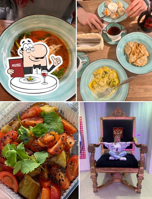 Еда в "Кафе-бар НеТипичная Пельменная"