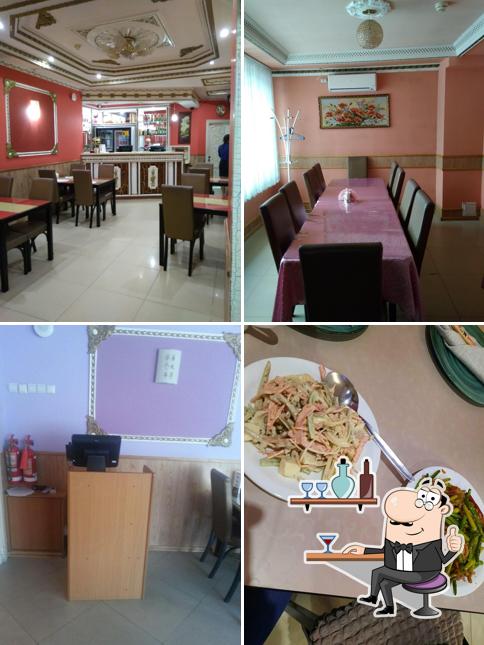 Посмотрите на внутренний интерьер "Околицы"