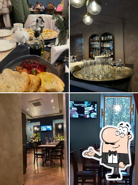 Посмотрите на внутренний интерьер "Sapori d’Italia"