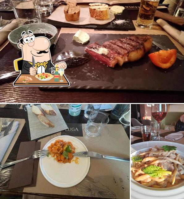 Еда в "Луге"