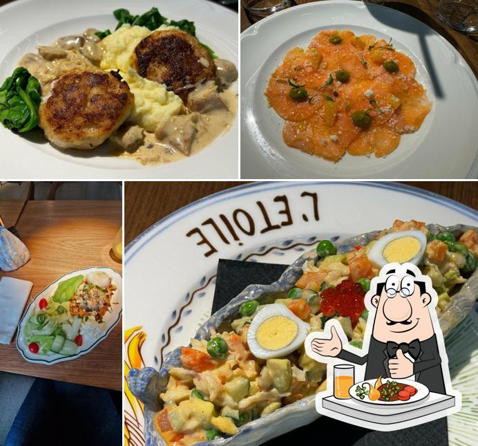 Блюда в "Moreca Seafood & Wine rest"