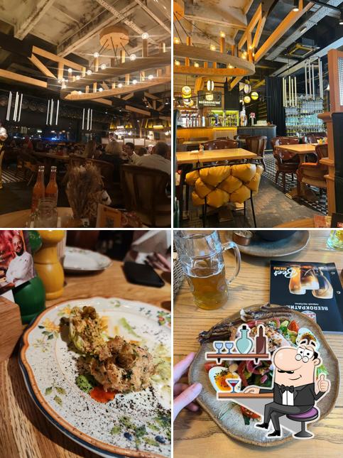 Посмотрите на внутренний интерьер "Beerократия"