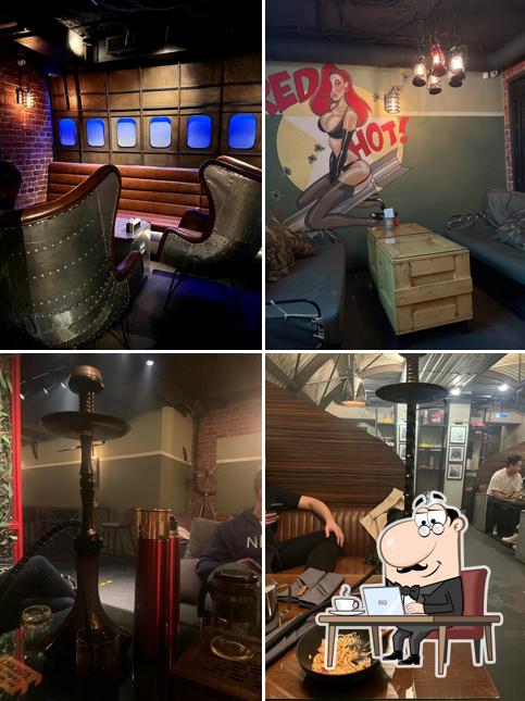 Посмотрите на внутренний интерьер "Ресторана НООКАН BOX Aviator"