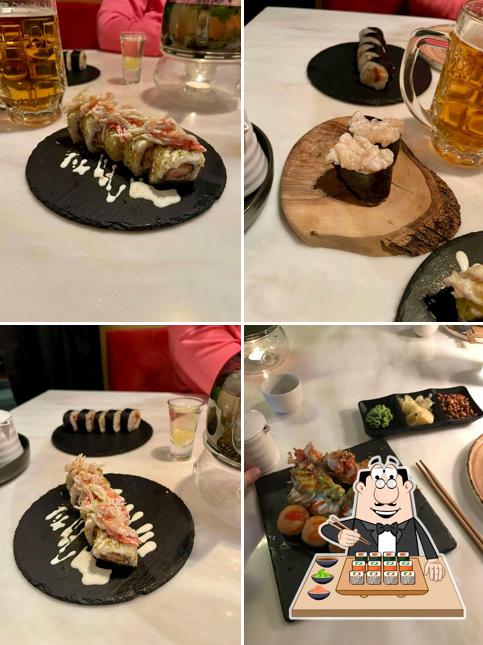 В "Асахах" предлагают суши и роллы