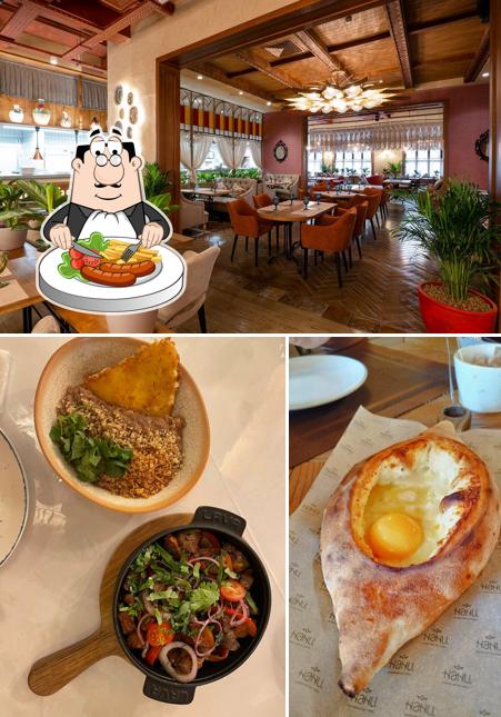 Еда и внутреннее оформление - все это можно увидеть на этом снимке из Нани