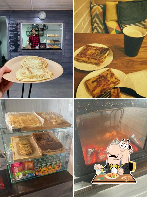 Еда в "Блины у камина"