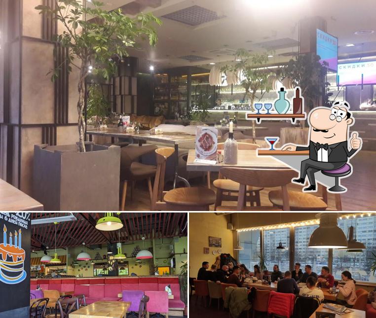 Посмотрите на внутренний интерьер "Марчеллиса"