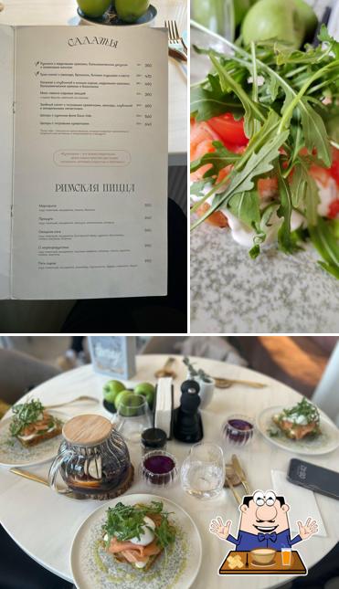 Еда в "Прана"