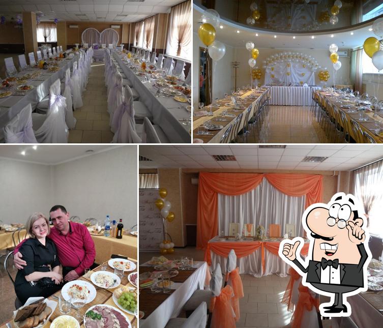 Посмотрите на внутренний интерьер "Глории"