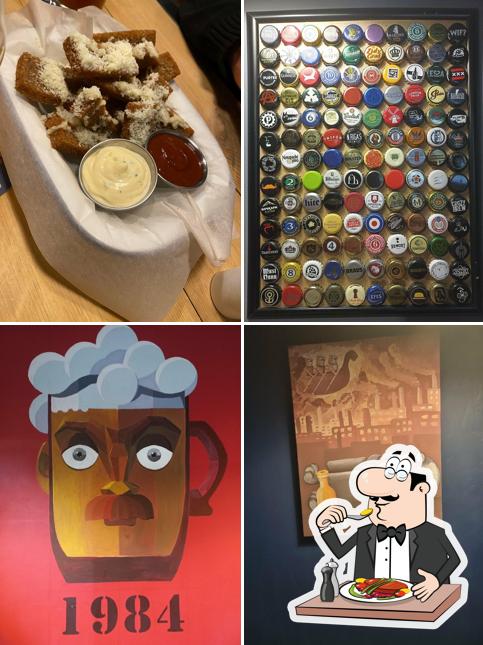 Еда в "Паб 1984"