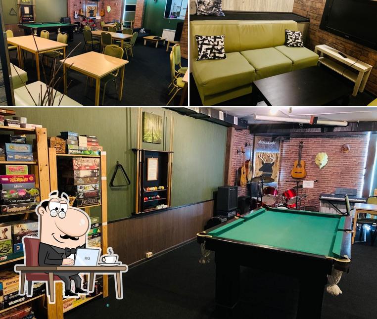 Интерьер "Антикафе «Лес»"