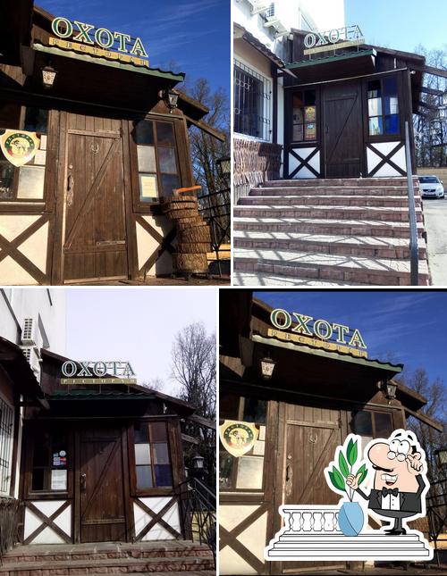 Внешнее оформление "Ресторан Охота"