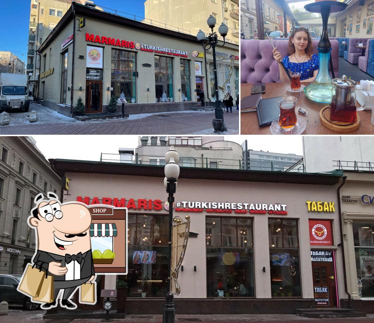 Наслаждайтесь видом , который открывается из "Marmaris"