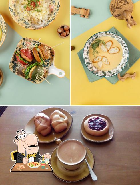 Блюда в "Пекарне на Чумбаровке"