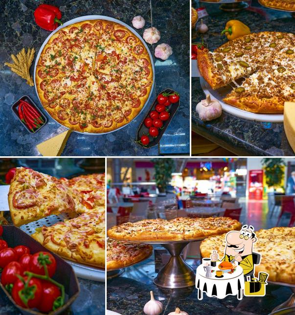 Блюда в "Пиццаграде"