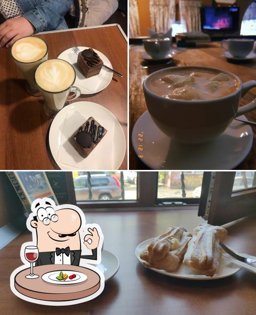 Фото, на котором видны еда и напитки в Гоголевский Эспрессо