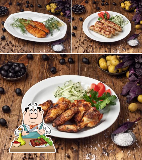 Попробуйте мясные блюда в "Олимпе"