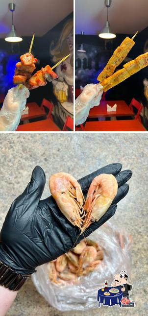 Сашими в "Крафт Паб"