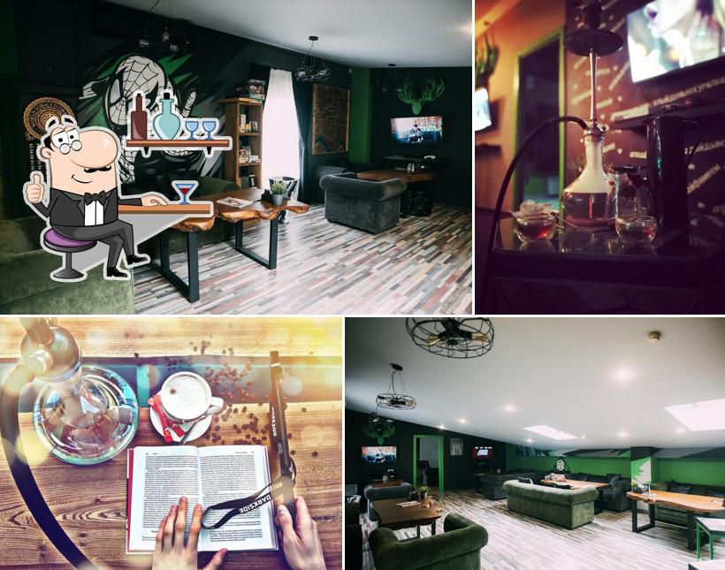 Посмотрите на внутренний интерьер "Nua Smoke"