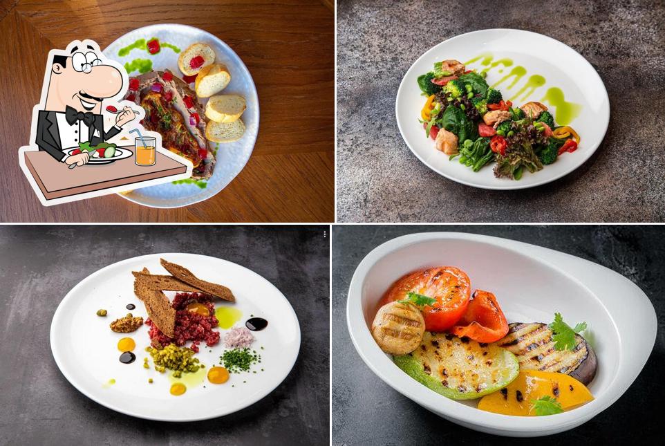 Еда в "Brasserie Lambic"