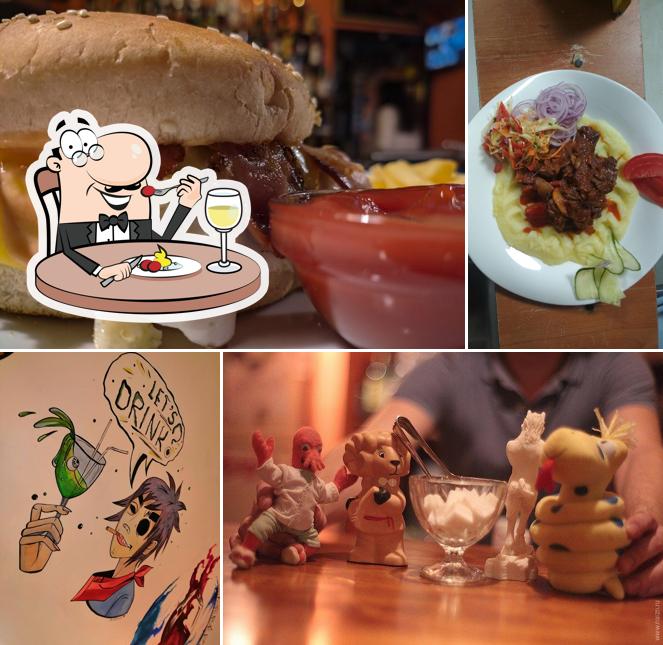 Еда в "Червячке"