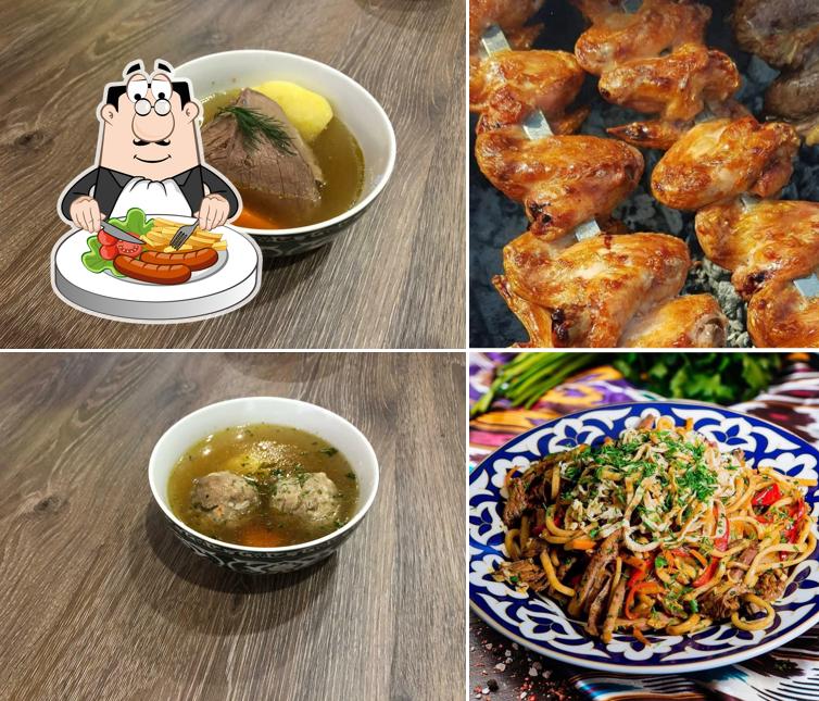 Еда в "Чайхона Вкус Востока"