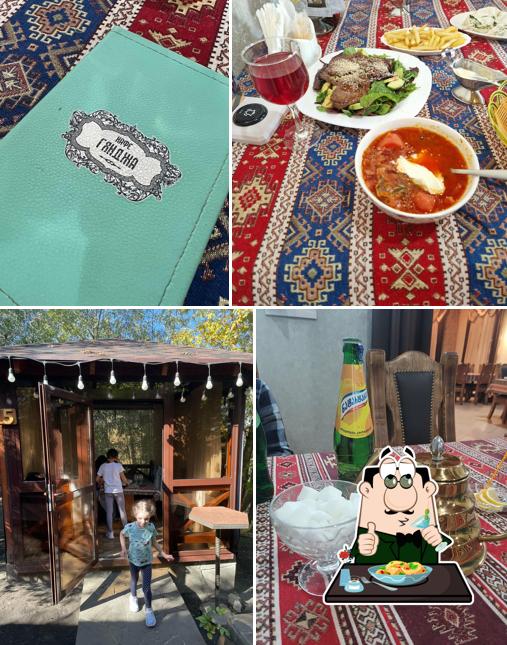 Блюда в "Кафе Гянджа"