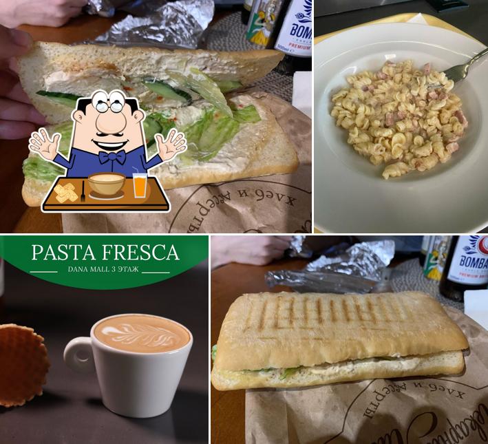 Еда в "Pasta Fresca"