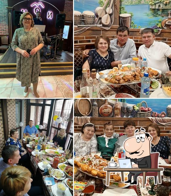 Посмотрите на внутренний интерьер "Ноя"