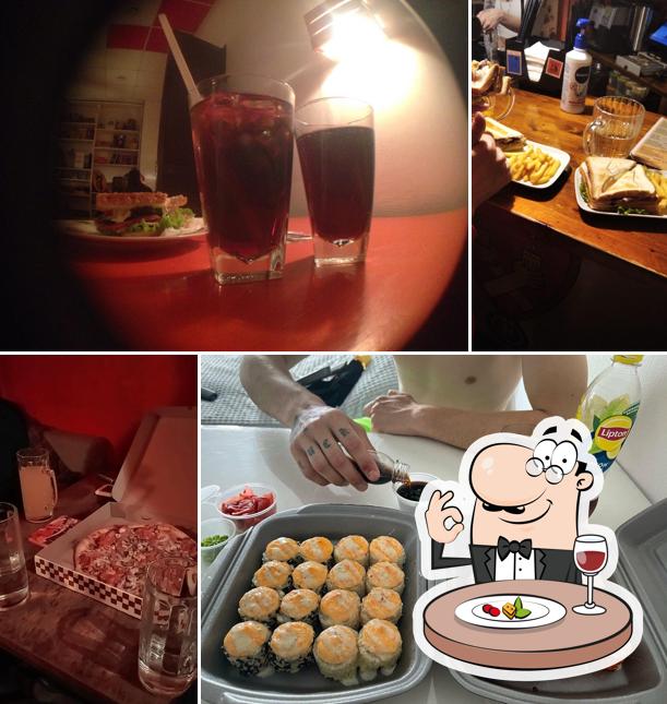 Еда в "Червячке"