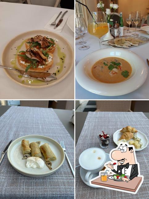 Еда в "Вилле Тоскане Ресторан"