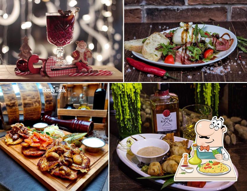 Блюда в "Хонки Тонк Пианино Бар"