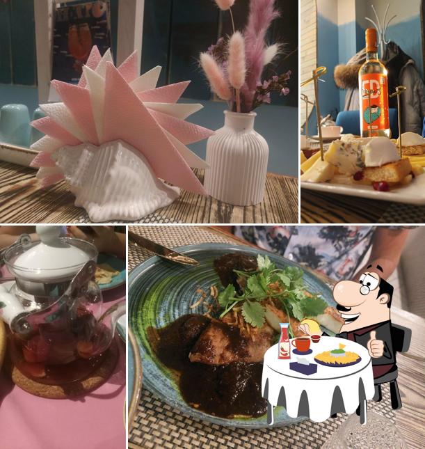 Сырная тарелка в "Ресторане Сен-Тропе"