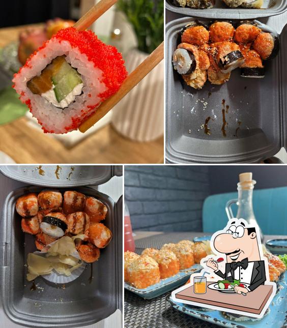 Еда в "Суши Гурмэ"